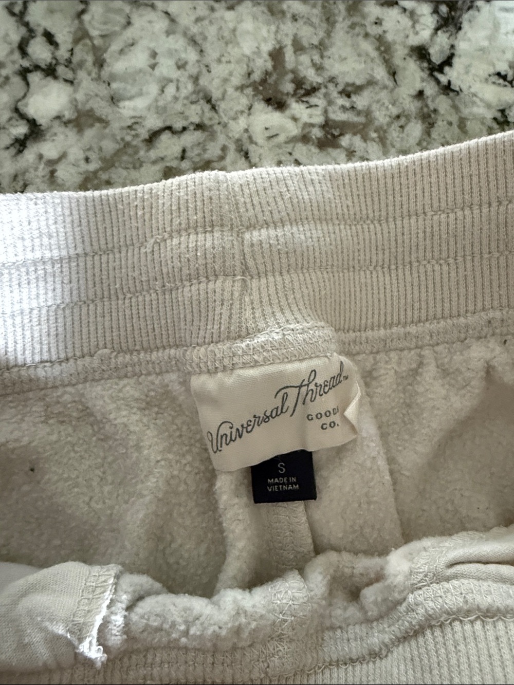 Universal Thread Cream Joggers with Drawstring - Picture 2 of 3